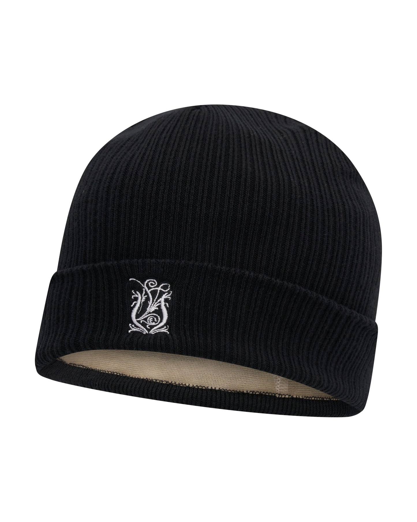 The Davos EMF Beanie in Organic Cotton, Unisex , Beige Sand