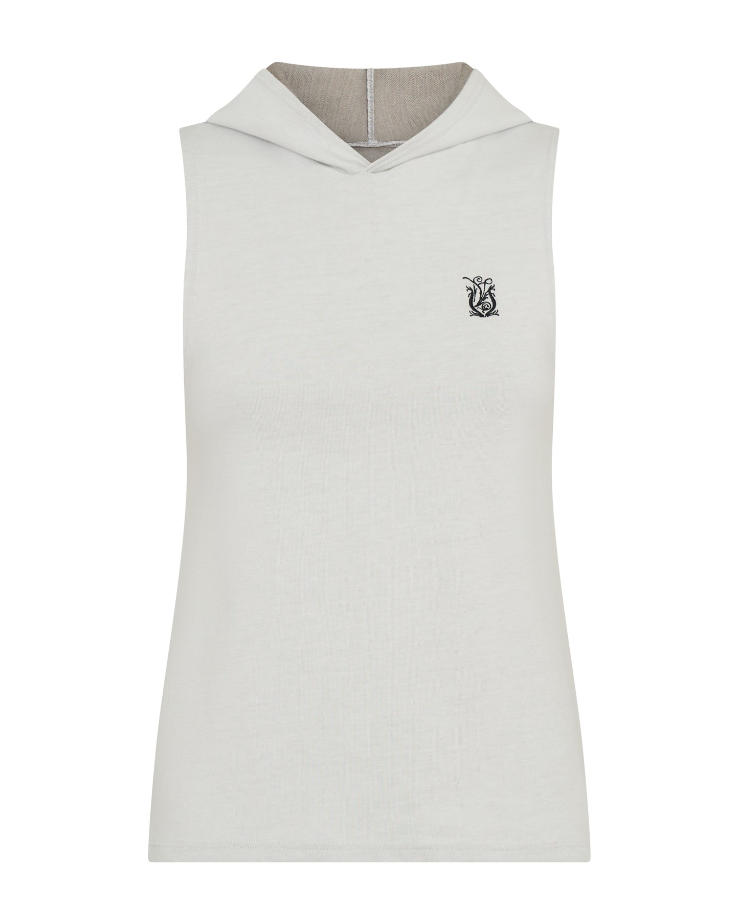 The Metropolis EMF hooded tank, Grey Marle