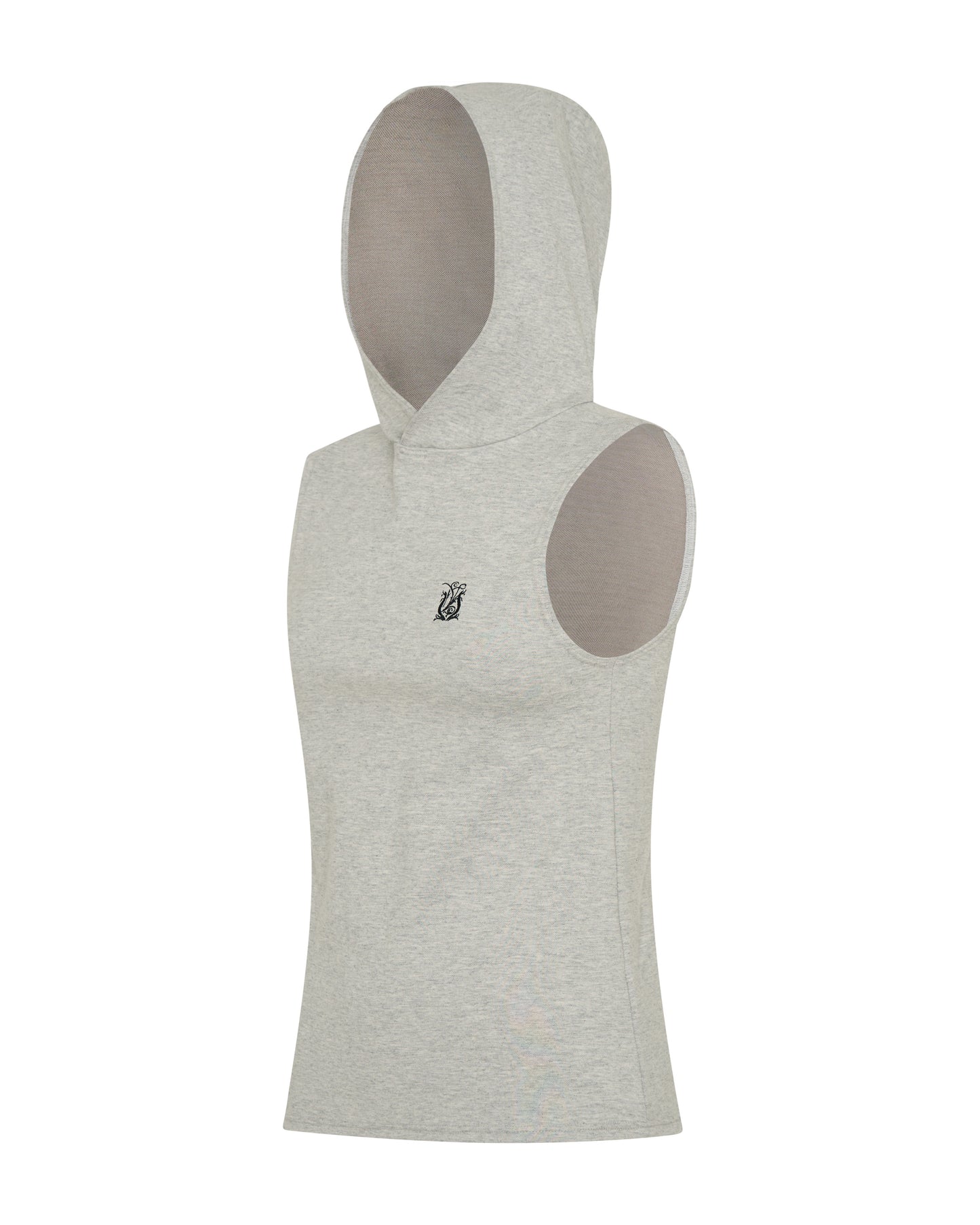 The Metropolis EMF hooded tank, Grey Marle